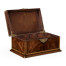 Rectangular Crotch Mahogany Jewellery Box