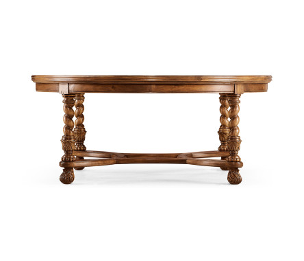 Circular Oyster & Églomisé Coffee Table