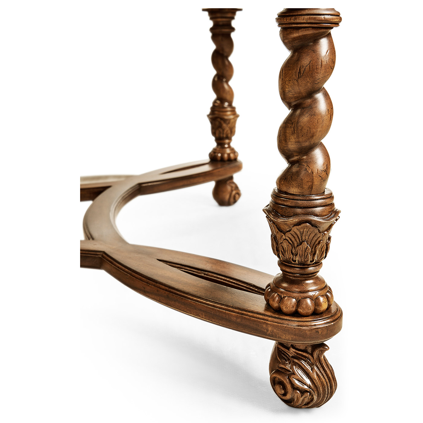 Circular Oyster & Églomisé Coffee Table