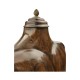 Large Male Wooden Mannequin & Torso on Stand