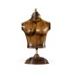 Small Female Wooden Mannequin & Torso on Stand
