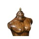 Small Female Wooden Mannequin & Torso on Stand