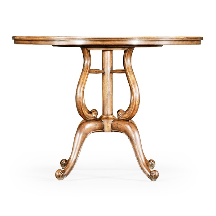Inlaid Country Centre Table