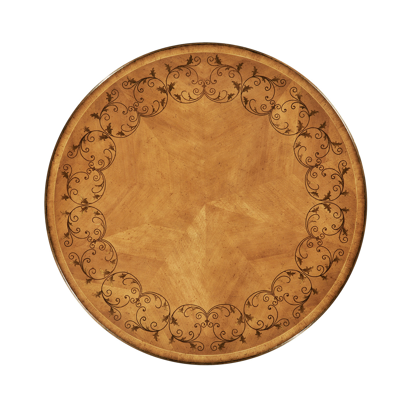 Inlaid Country Centre Table