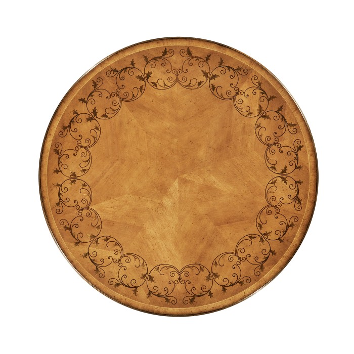 Inlaid Country Centre Table