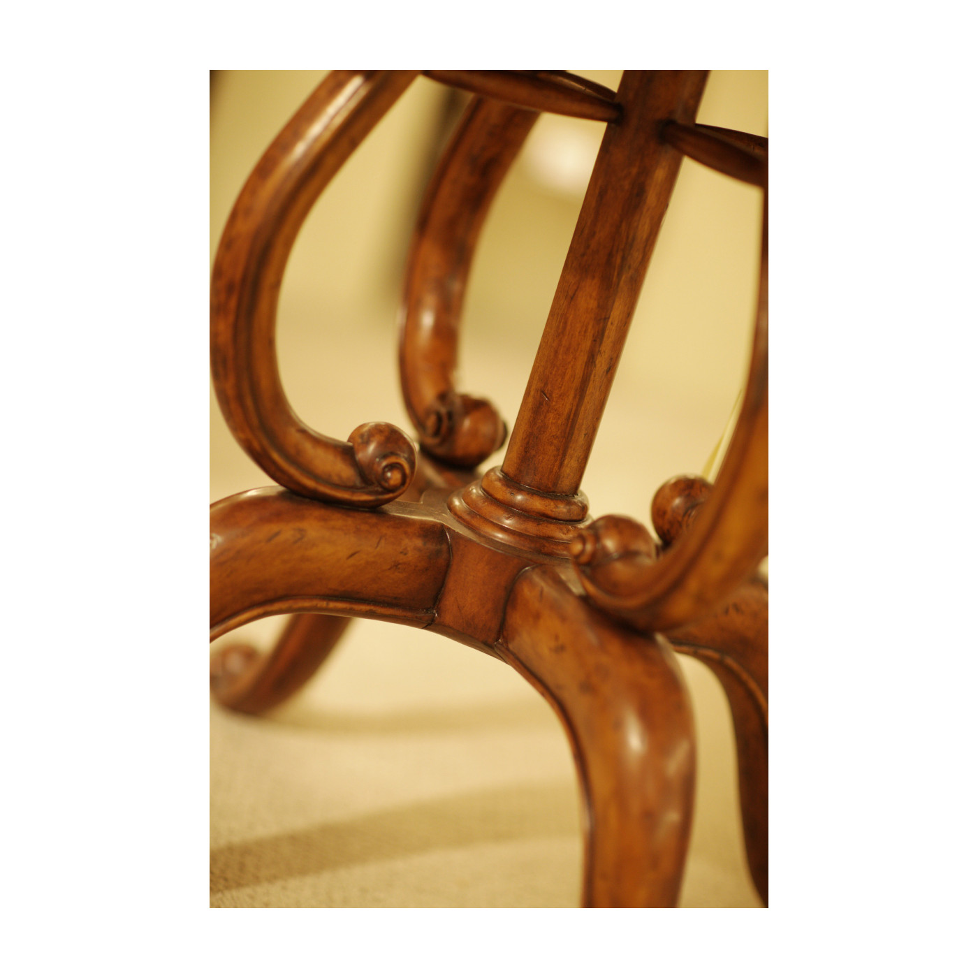 Inlaid Country Centre Table