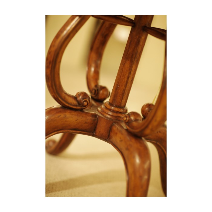 Inlaid Country Centre Table
