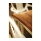 White Rub-Through Dining Table 92