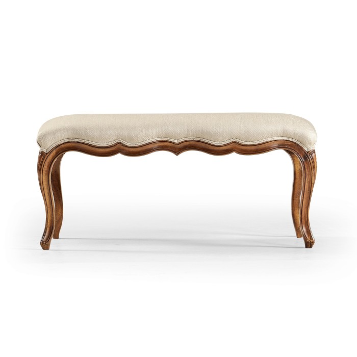 French Provincial Long Bench