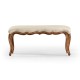French Provincial Long Bench