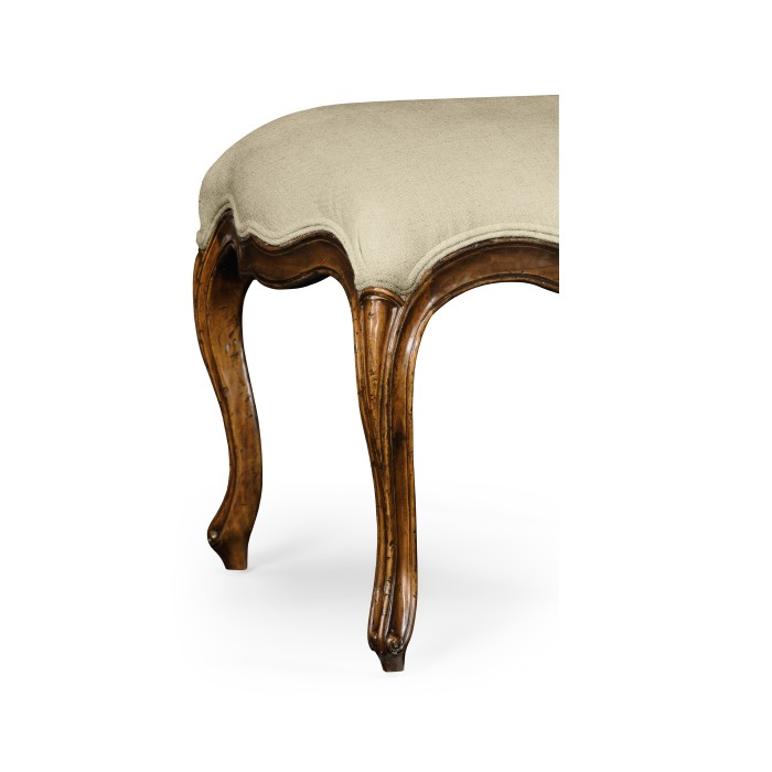 Medium French Provincial Footstool