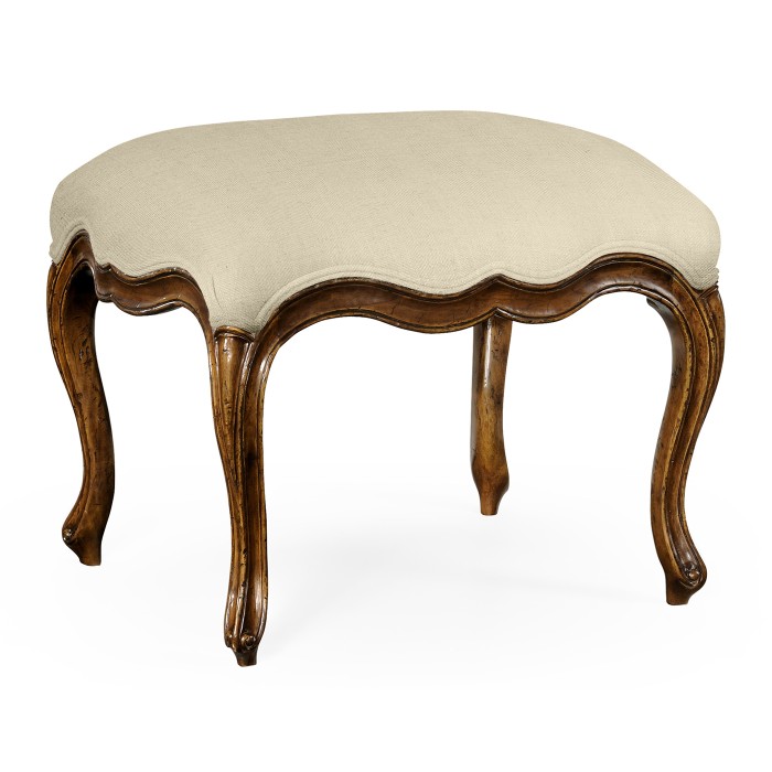 Medium French Provincial Footstool