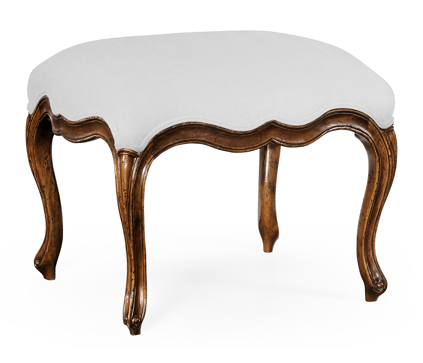 Medium French Provincial Footstool