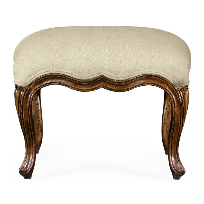 Small French Provincial Footstool