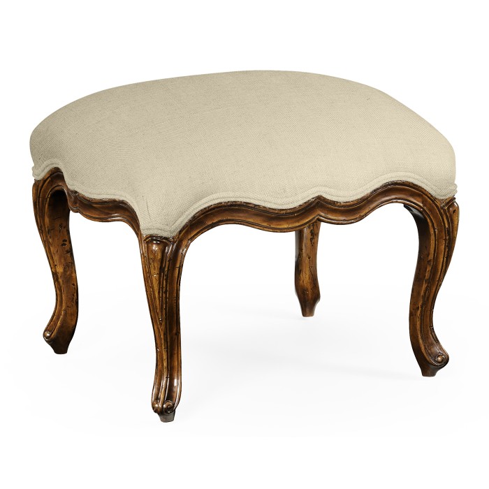 Small French Provincial Footstool