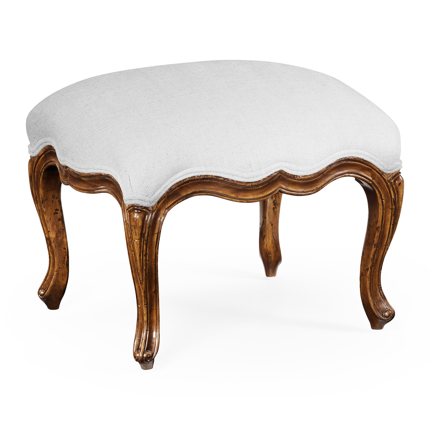 Small French Provincial Footstool