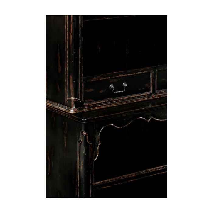 Black French Country Dresser