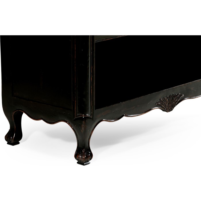 Black French Country Dresser