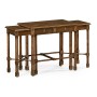 Chippendale Gothic Nest of Tables
