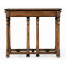 Walnut Oyster Parquet Nest of Tables