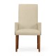 Traditional Fully Upholstered Dining Arm Chair