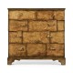 Rustic chest of four drawers (Walnut medium)