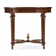 Napoleon III Mahogany Center Table (Plain Base)