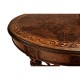 Napoleon III Mahogany Center Table (Plain Base)