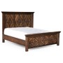 Crotch Walnut UK Queen Bed