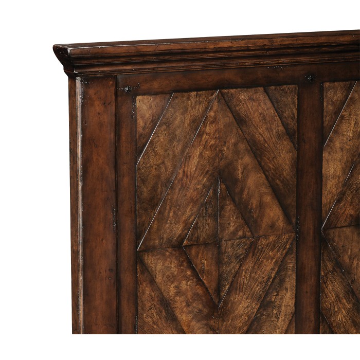 Crotch Walnut UK Queen Bed