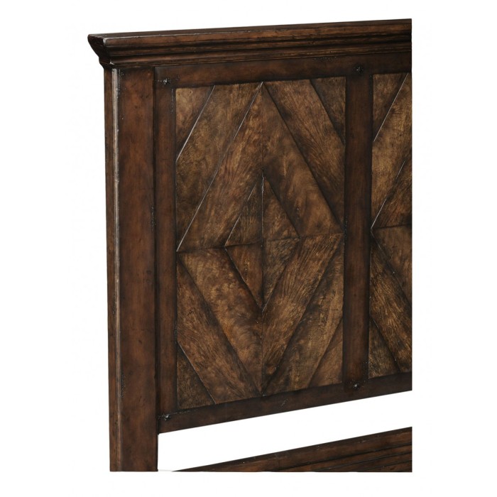 Crotch Walnut UK Queen Bed