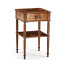 Regency Walnut Bedside Table without distressing