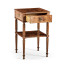 Regency Walnut Bedside Table without distressing