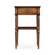 Regency Walnut Bedside Table