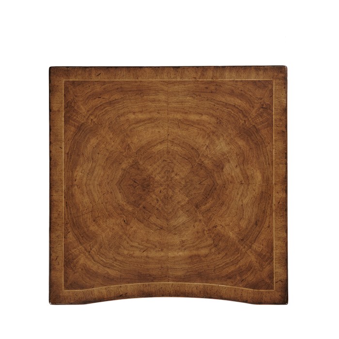 Regency Walnut Bedside Table