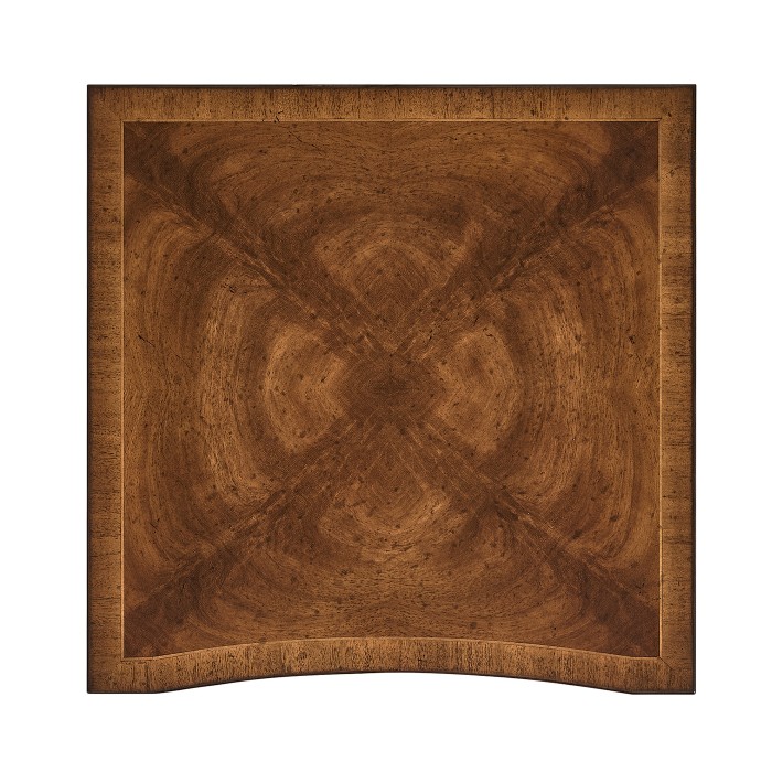 Regency Walnut Bedside Table
