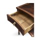 Regency Mahogany Bedside Table
