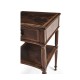 Regency Mahogany Bedside Table