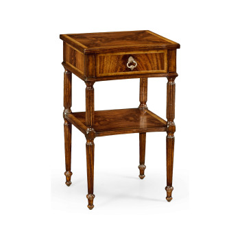 Regency Mahogany Bedside Table