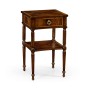 Regency Mahogany Bedside Table