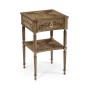 Regency Bleached Mahogany Bedside Table