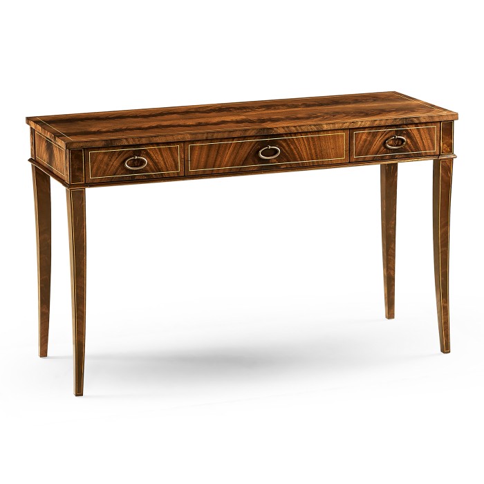 Mahogany Narrow Desk