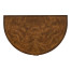 Crotch Walnut Demilune Narrow Tables