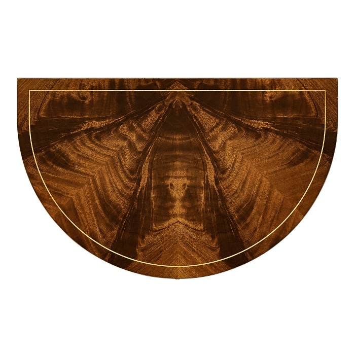 Demilune Lamp Table
