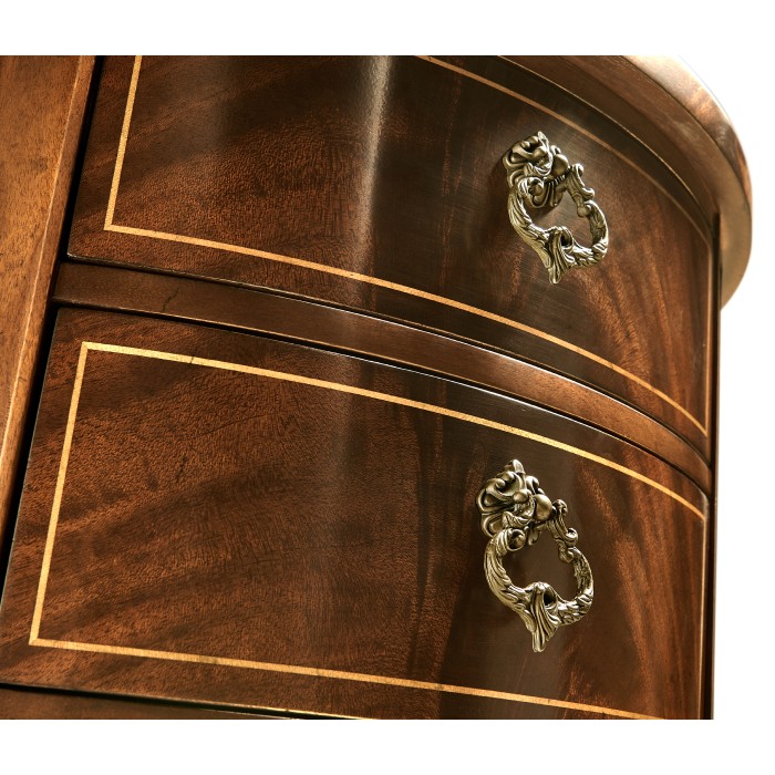 Demilune Lamp Table