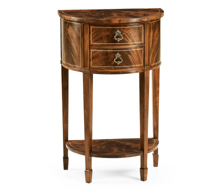 Demilune Lamp Table