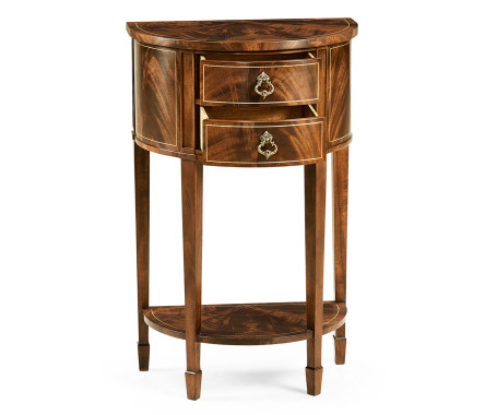 Demilune Lamp Table