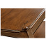 Walnut two drawer side table