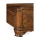 Walnut Sleigh US Queen Bed