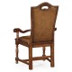 Country Walnut Dining Arm Chair